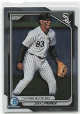 2024 Bowman Draft Chrome Prospects Jeral Perez #BDC-154 Chicago White Sox