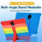 Shockproof Case For TCL NXTPAPER 14 Tablet 14.3'' Soft Silicone Kickstand Cover