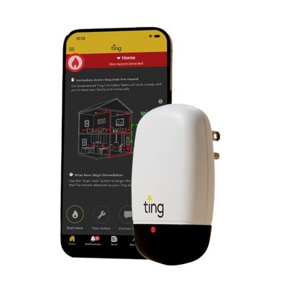 Electrical Fire Prevention Sensor & Service - Residential Use Only - 12 Month...
