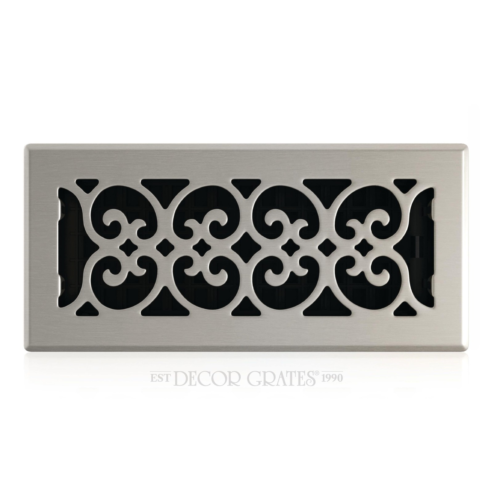 Grille de sol SPH410-NKL pour remplacer les bouches usées 10x25 cm