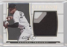 2022 National Treasures Colossal Materials Holo Silver 4/10 Tim Anderson 1h1