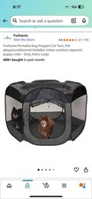 Portable Dog Playpen Pet Tent, Pet playground/kennel foldable indoor outdoor