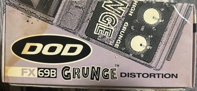 DOD FX69 Distortion Guitar Effect Pedal for sale online | eBay