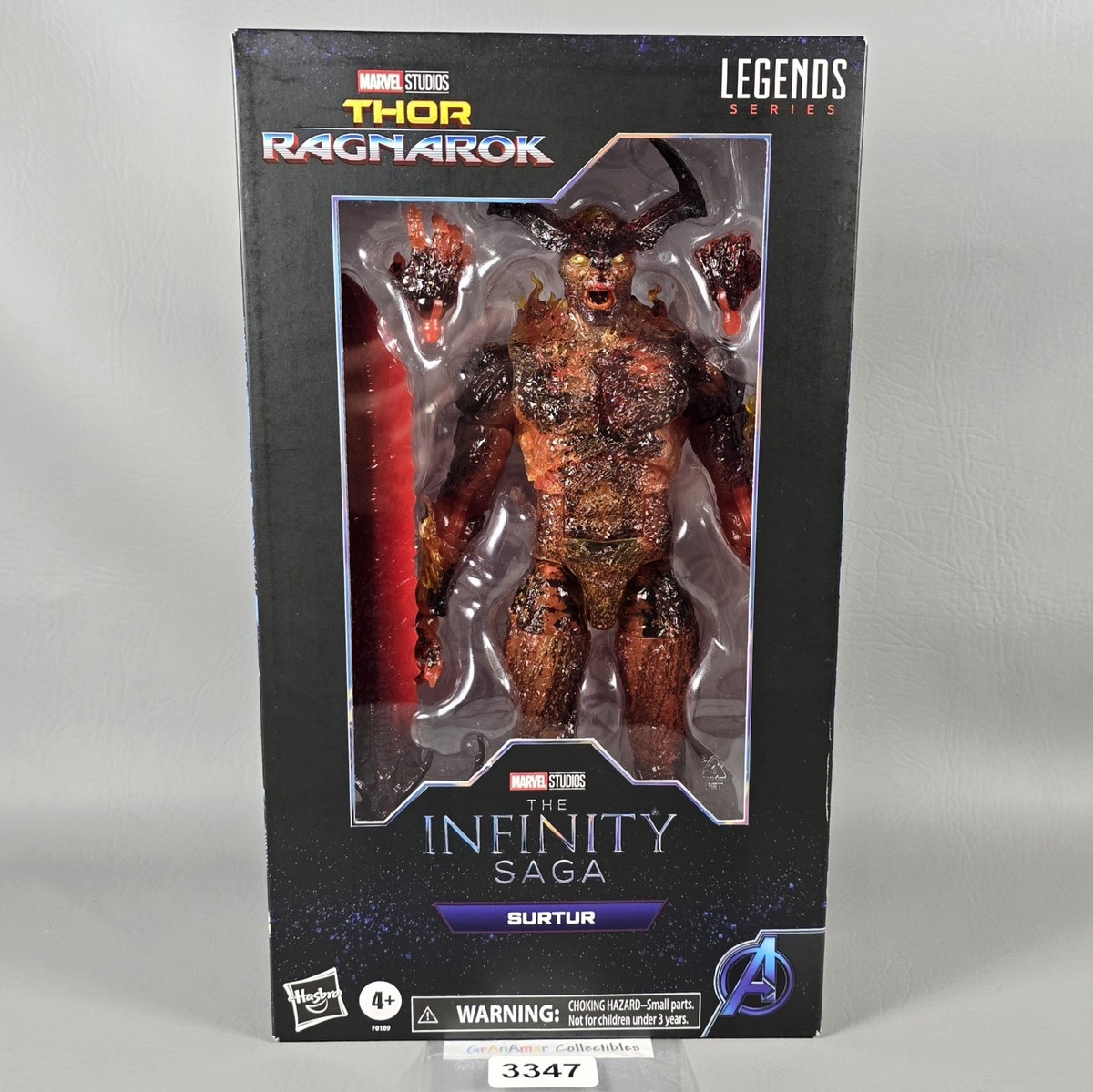 HASBRO　RAGNAROK SURTUR マーベルレジェンド　スルト Marvel Legends Thor: Ragnarok - Surtur Action Figure (The Infinity