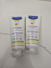 Mustela Nourishing Body Lotion With Cold Cream For Dry Skin 200ml 6.76 oz x 2