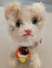 Steiff Katze Tabby selten mit Gl&ouml;ckchen