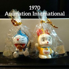 Doraemon Keychain Set 4cm Anime International Rare Plush Mascots