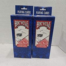 BICYCLE PLAYING CARDS - 24 Decks New  Sealed Bundle Playing Standar Faces