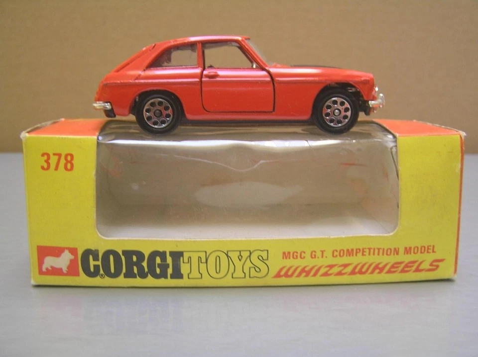 Corgi Toys 378 MGC GT Competition Model 1/43 scale made in Great Britain EXIB+ - Image 4 of 4