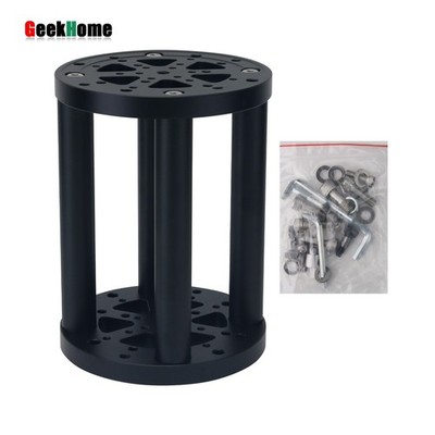 TeSeek MT-Max 200mm Heavy-Duty EQ Mount Pier Extension (Black) for iOptron