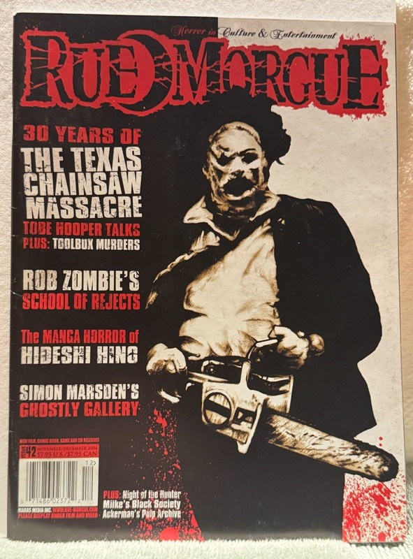 Rue Morgue #42 NM HIGH GRADE Nov. 2004 original issue  - like Famous Monsters