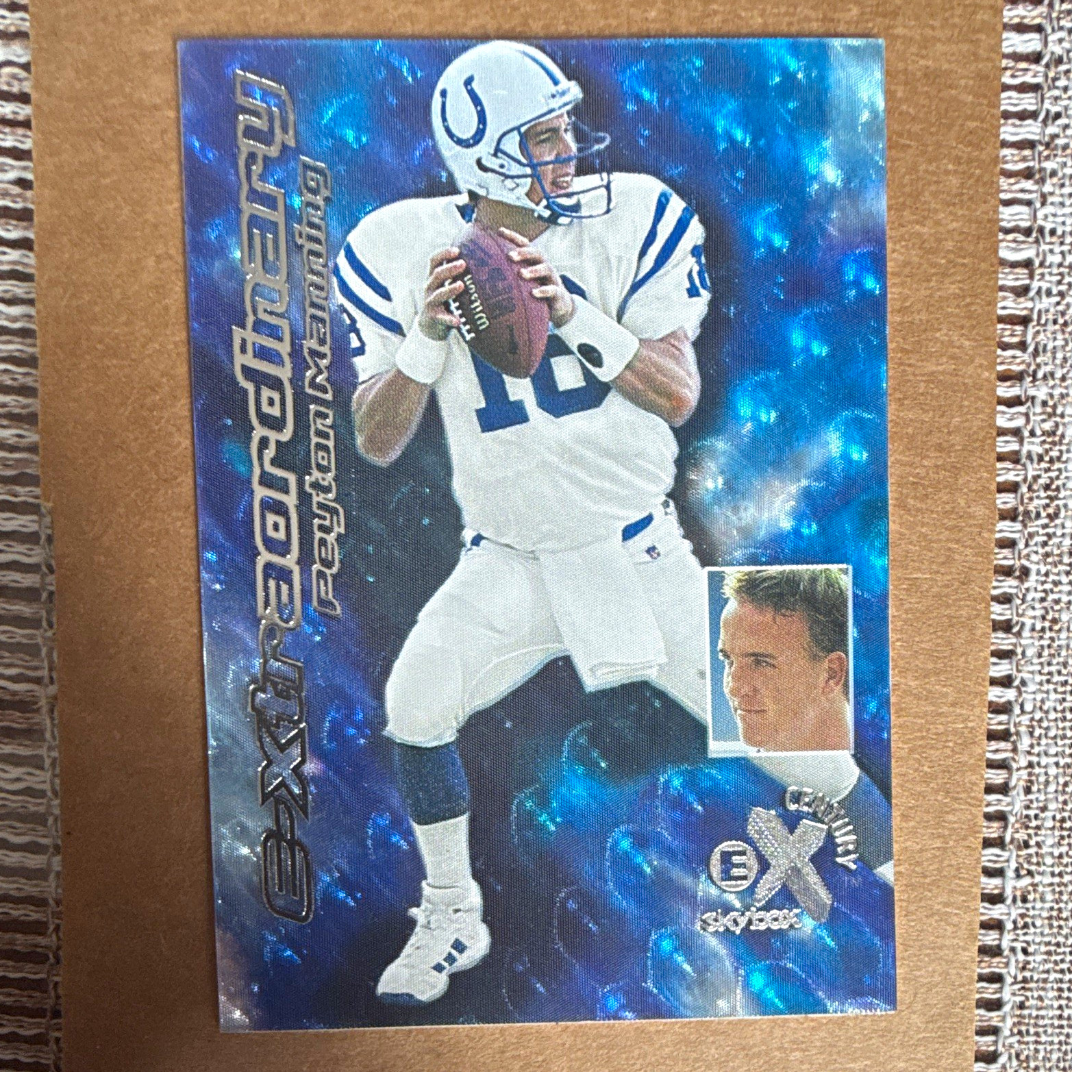 Fleer/SkyBox 1999 SkyBox E-X Century Peyton Manning Extraordinary #15/15 XT