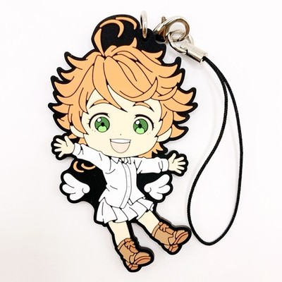 The Promised Neverland Emma Maskottchen Kautschuk Bettelarmband Bandai Gacha ...