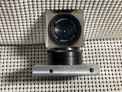 Schneider-Kreuznach Xenon 1-2-28mm Mounted on Metal plate #12517615- 2 1/2  Tall