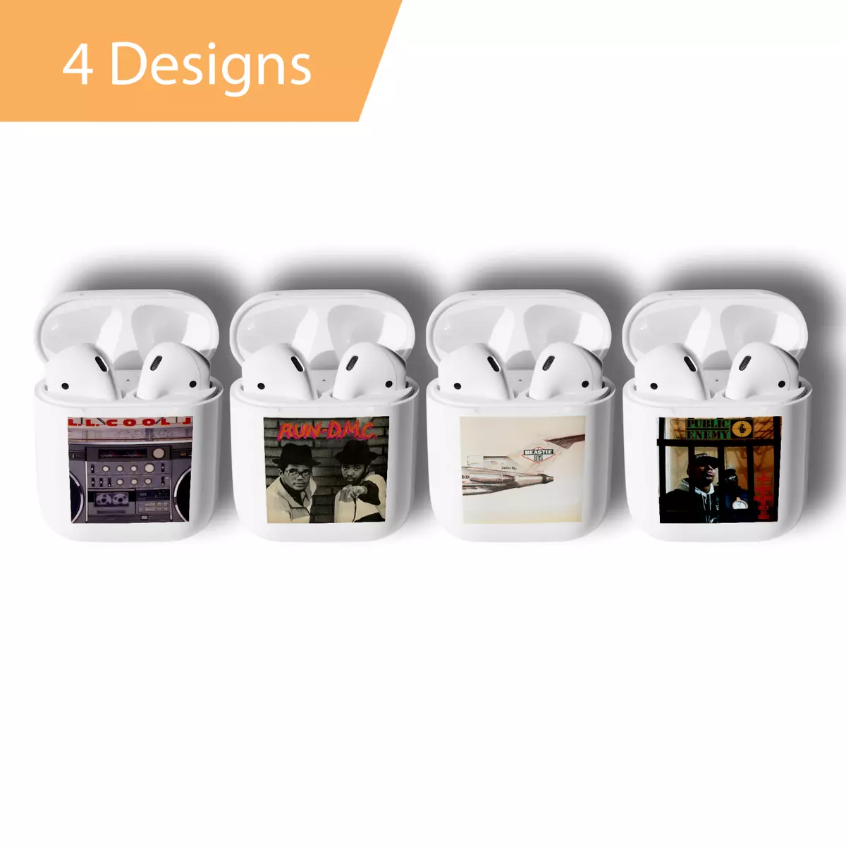 AirPod Case Skin Sticker 80s Hip Hop Rap Airpods Wrap