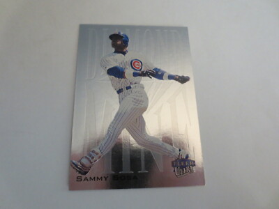 2000 Fleer Ultra Diamond Mine Sammy Sosa Card #13 of 15 DM