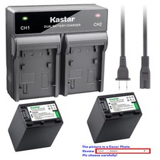 NP-FV100 Battery or Dual Charger for Sony HXR-MC50 HXR-NX30 HXR-NX70 HXR-NX80