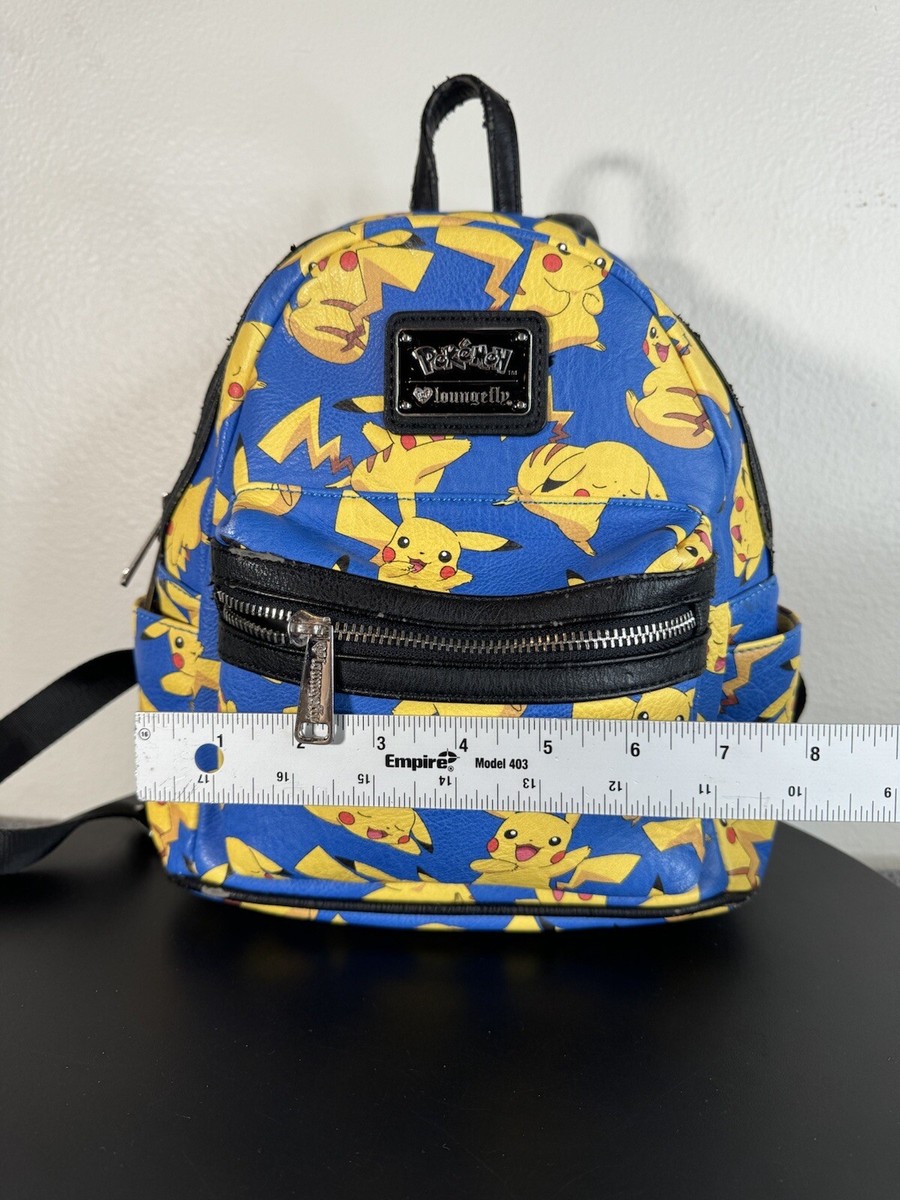 Loungefly Pokemon Character Backpack - Teal and Yellow Loungefly Pokemon Original Starters Beach Scene Womens  main image 3
