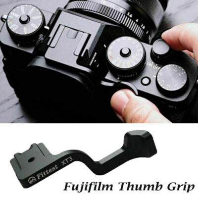 FITTEST Aluminum Thumb Handle Grip Hotshoe for Fujifilm Fuji XT3 X