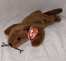 Ty Beanie Babies Bucky The Beaver