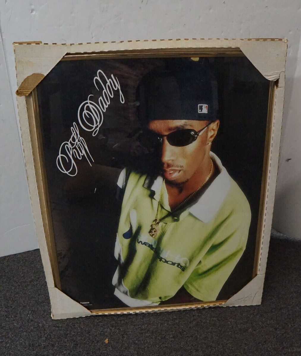 美品　90s 1997 Puff Daddy Puff Daddy Sean Combs Diddy 1997 Vintage Original Poster With