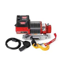 Electric Winch Kit - Warn 9.0RC 9,000 lb Winch with Synthetic Rope Fairlead RC