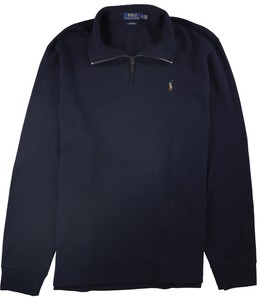 Download Ralph Lauren Mens Mock-Neck Rugby Polo Shirt, Blue, XX ...