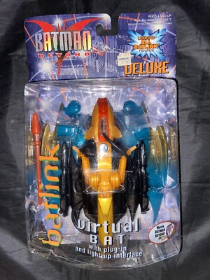 Hasbro Batman Beyond Batlink Virtual Bat Action Figure Vehicle 1999 TW
