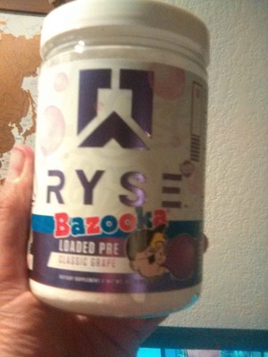 RYSE Supplements Loaded Pre Workout, Bazooka Grape, 30 Servings Citrulline USA
