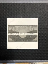 WINDOWS ON THE WORLD RESTAURANT Marble Coaster