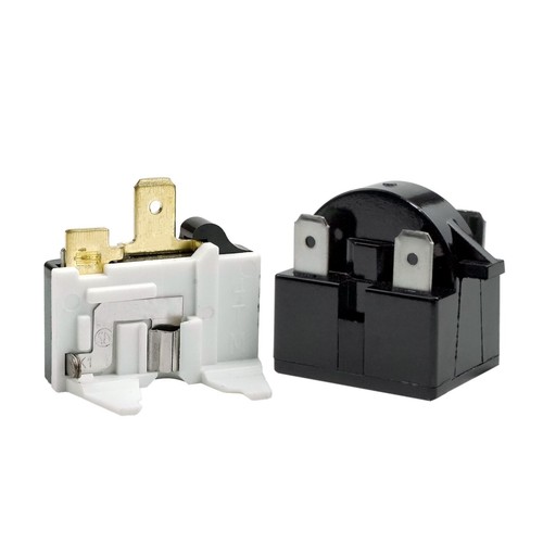Starter Relay 12 Ohm 3 Pin and 1/2HP 375W Overload Protector for Mini Fridges - Picture 4 of 6