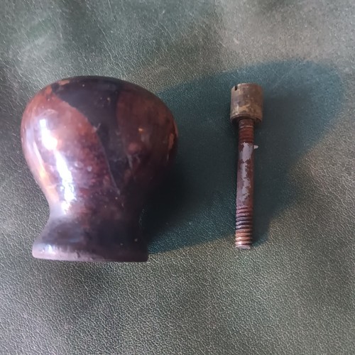 Stanley Bailey Rosewood Knob-from Pat Mar-Aug 1902 #6 18" Plane-Handle - Picture 2 of 4