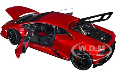 LAMBORGHINI HURACAN EVO ROSSO BIA RED 1/18 MODEL CAR BY AUTOART