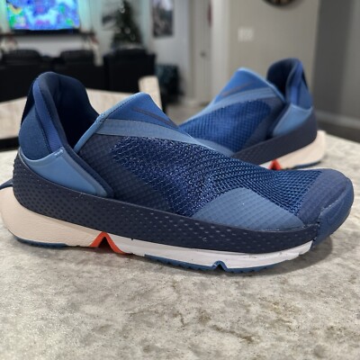 Size 4.5 (6 Woman s) Nike GO Flyease Court Blue Slip On Running Shoes CW5883-400