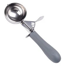 4 OZ Scoop #8 Disher Large Ice Cream Scoop with Trigger Muffin Scoop Large Co...