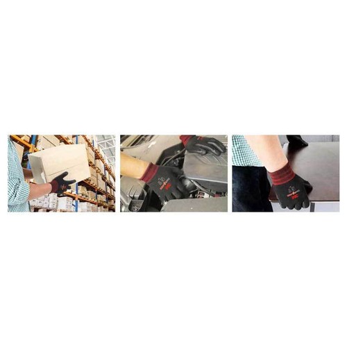 50 pairs 3M Pro Grip 1000 Work Gloves Builders Mechanic Construction safe glove - Picture 11 of 13