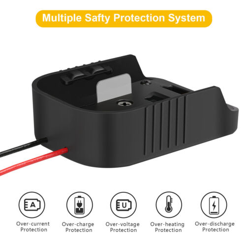 for Power Wheel Adapter for Makita 18V with Fuse Wire Connector For Ride On car - Picture 5 of 8