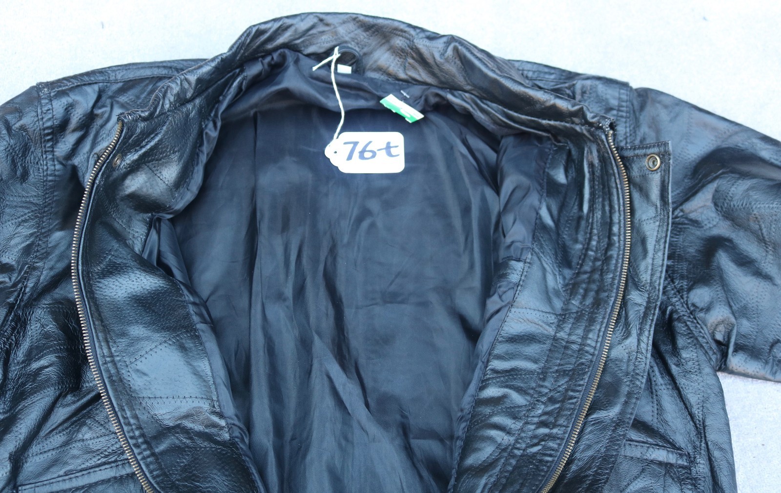 ARC'TERYX GIACCA DA UOMO IN VERA PELLE TAGLIA XL. ETICHETTA N.76T
