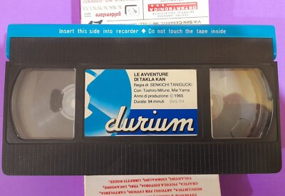 LE AVVENTURE DI TAKLA KAN - Kigansio no boken ( TOSHIRO MIFUNE - 1965 )#solo VHS