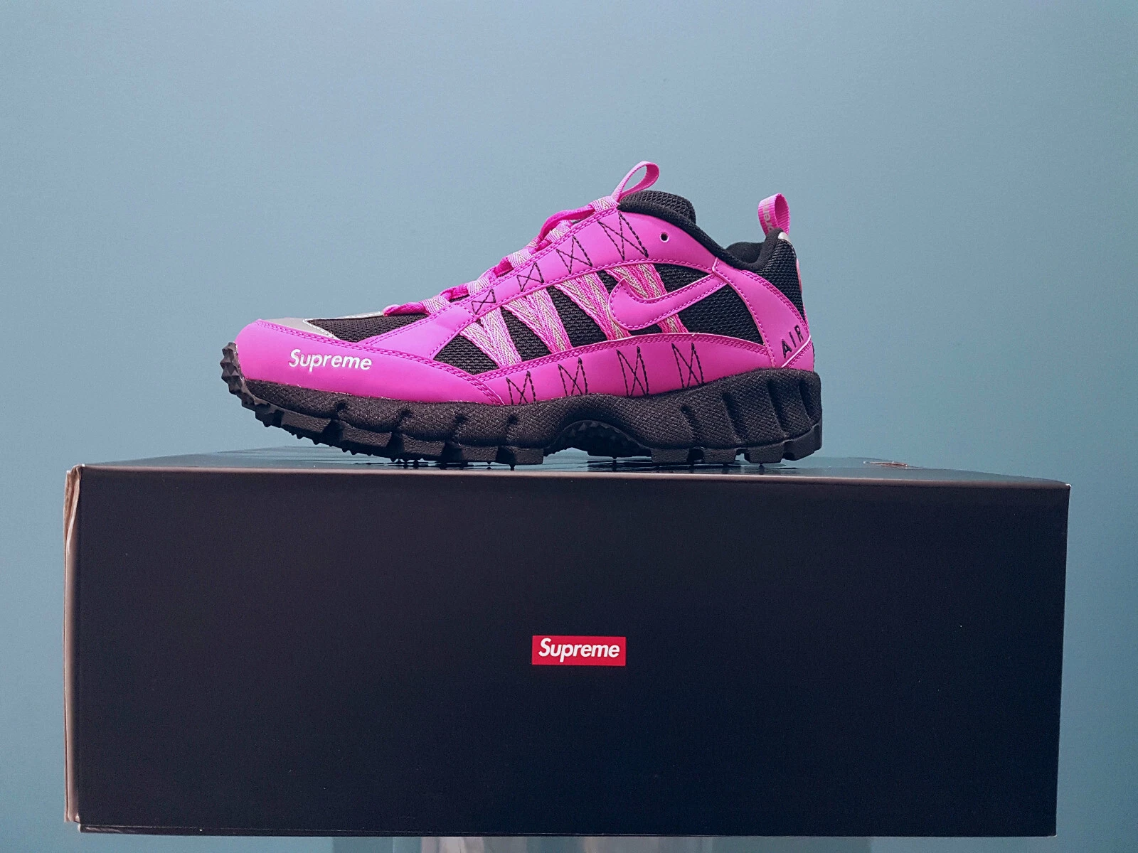 Sneakers Basket Nike x Supreme Air Humara Pink US8.5 UK42