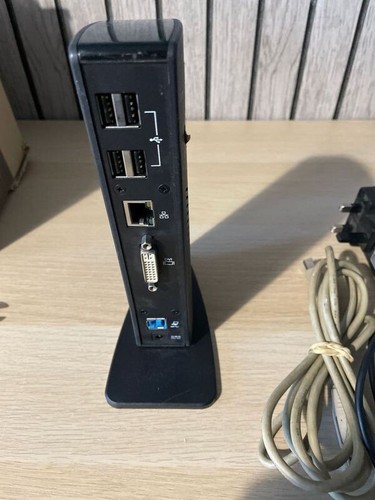 Station d'accueil USB Kensington 3.0 avec câble d'alimentation sd3000v inclus - Photo 2/3