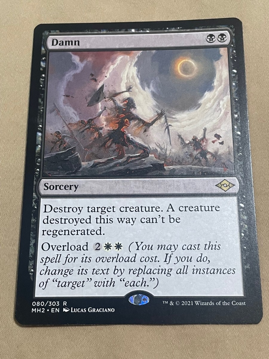 damn card mtg Damn