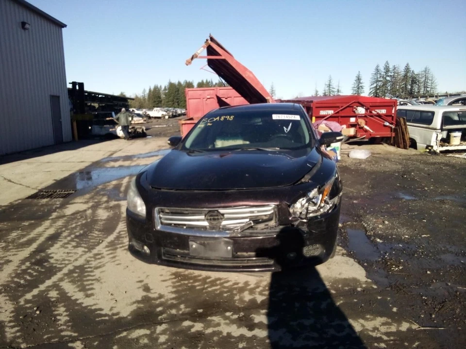 二手后左门通风玻璃后部配件:2012 年日产 Maxima 左后 A 级 — 第 2/4 张图片