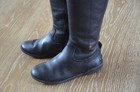 GUCCI Girls Black Leather Tall Boots Size EURO 28/US 11 EUC Made in ITALY! — photo 3