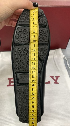 BALLY Mocassino Scarpa uomo man nero Size 41 UK 7 (insole 26,5 cm)BLN007 - Foto 10 di 10