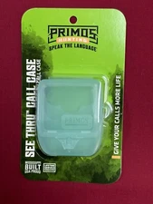Primos Hunting See Thru Mouth Call Case - Light Blue - NEW