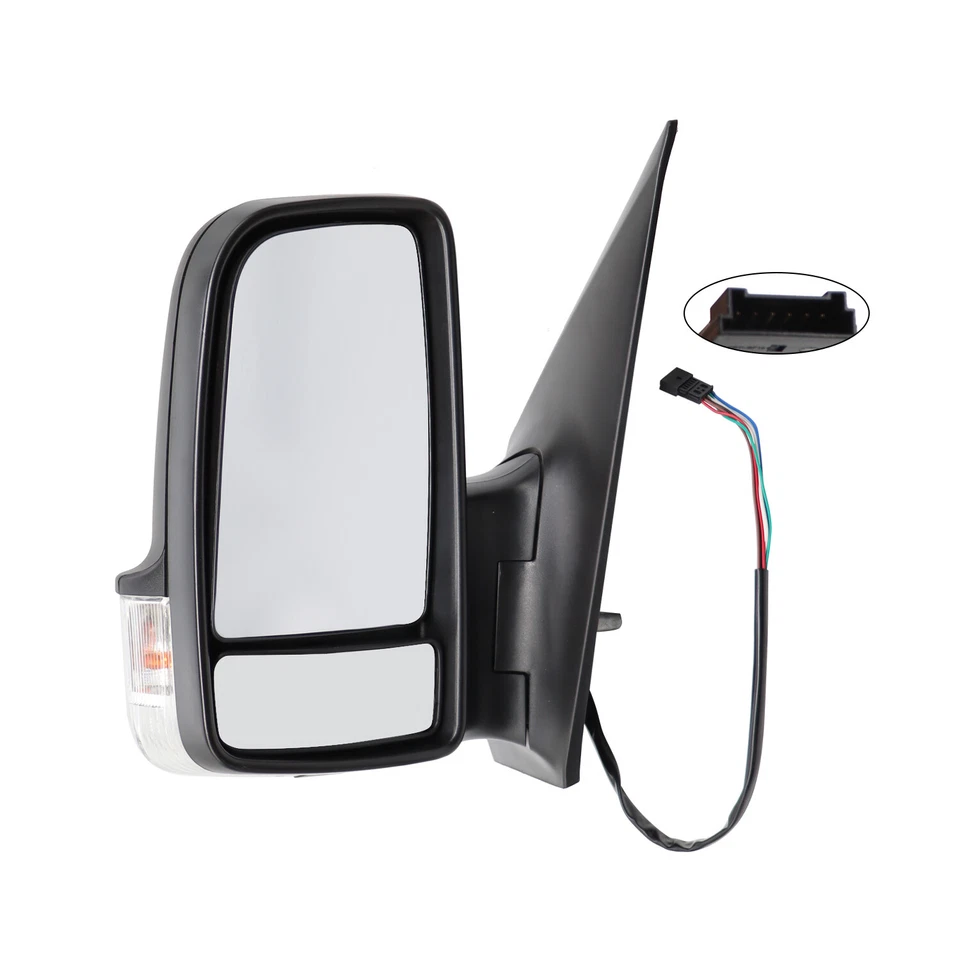 For Mercedes Dodge Freightliner Sprinter Heated Mirror Driver Side 68009989AA - Image 4 of 4
