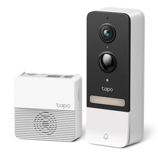 Tapo 2K 5MP Battery Video Doorbell Wireless Security Camera Doorbell Night u