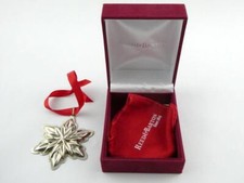 Reed  Barton Sterling Silver Holiday Star Ornament 2017 Best of the Season