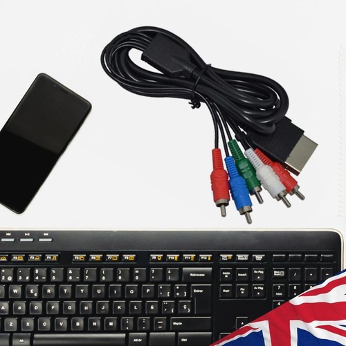 180cm High Definition Component AV Cable for Microsoft Classic Original Xbox
